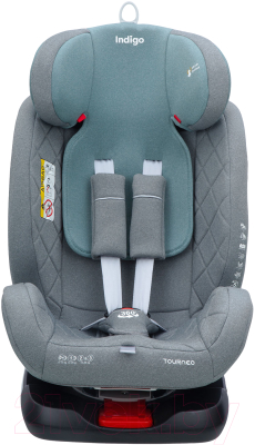 Автокресло INDIGO Tourneo Isofix (серый/зеленый)