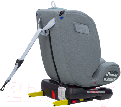 Автокресло INDIGO Tourneo Isofix (серый/зеленый)