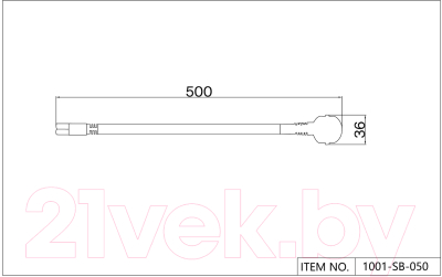 Шнур сетевой FAVOURITE 1001-SB-050