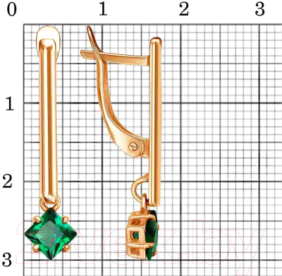 Серьги Красная Пресня 34813785-7
