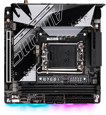 Материнская плата Gigabyte B760I Aorus Pro DDR4