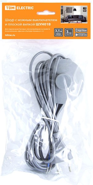 Шнур сетевой TDM SQ1305-0065