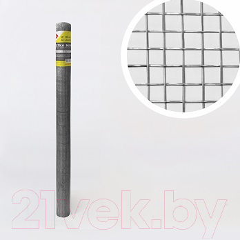 Сетка сварная Lihtar D 0.4 2.5мм 1x1м