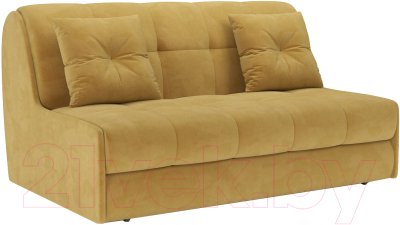 Диван Mebel-Ars Аккордеон Барон №2 (Cabrio 27 желтый) - фото