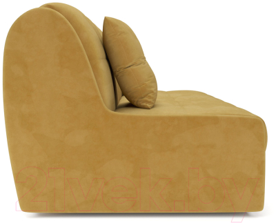 Диван Mebel-Ars Аккордеон Барон №2 (Cabrio 27 желтый)