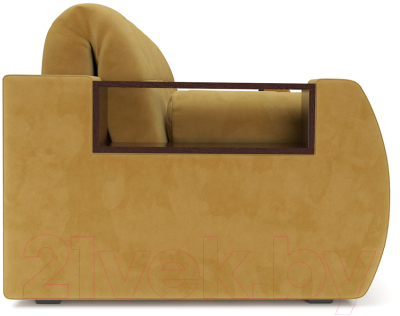 Диван Mebel-Ars Аккордеон Барон №3 (Cabrio 27 желтый)