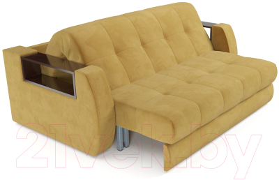 Диван Mebel-Ars Аккордеон Барон №3 (Cabrio 27 желтый)