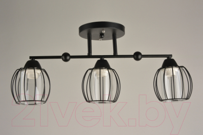 Потолочный светильник Mirastyle BL-15158/3 BK