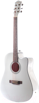 Электроакустическая гитара Elitaro E4150 EQ WH