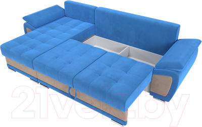 Диван угловой Лига Диванов Нэстор левый