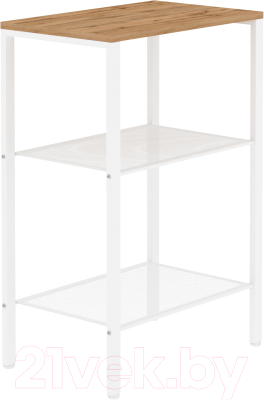 Стеллаж ЗМИ Торонто 13 / СТТ13 (белый) - фото