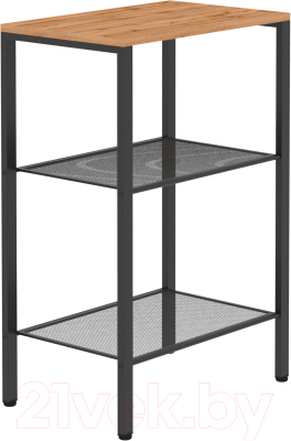 Стеллаж ЗМИ Торонто 13 / СТТ13 (черный) - фото