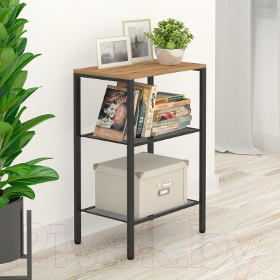 Стеллаж ЗМИ Торонто 13 / СТТ13 (черный)