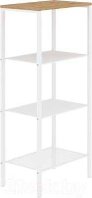 Стеллаж ЗМИ Торонто 14 / СТТ14 (белый) - фото