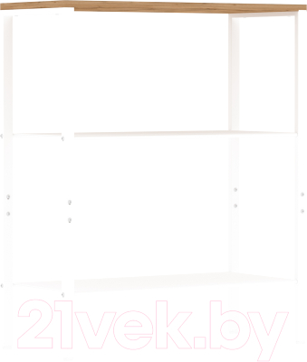 Стеллаж ЗМИ Торонто 23 / СТТ23 (белый) - фото