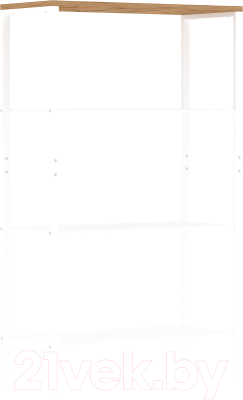 Стеллаж ЗМИ Торонто 24 / СТТ24 (белый) - фото