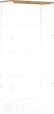 Стеллаж ЗМИ Торонто 25 / СТТ25 (белый) - фото