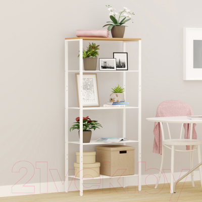 Стеллаж ЗМИ Торонто 25 / СТТ25 (белый)