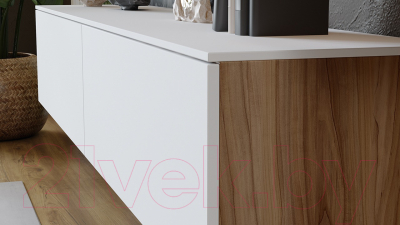 Тумба ТриЯ Порто ТД-393.03.11 (яблоня беллуно/белый софт)