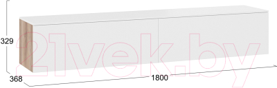 Тумба ТриЯ Порто ТД-393.03.11 (яблоня беллуно/белый софт)
