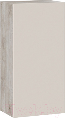 Шкаф навесной ТриЯ Порто ТД-393.03.27 (баттл рок/сантьяго софт) - фото