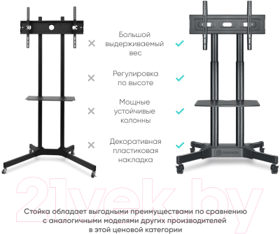 Стойка для ТВ/аппаратуры Onkron TS1351