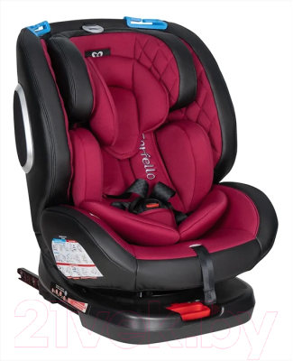 Автокресло Farfello Isofix YB102A(2) (бордовый/экокожа) - фото