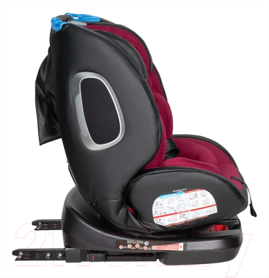 Автокресло Farfello Isofix YB102A(2) (бордовый/экокожа)