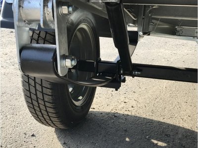 Прицеп для автомобиля Кремень Бизнес 3.5x1.6м борт 315мм