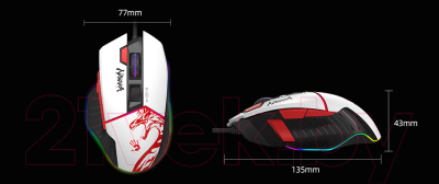 Мышь A4Tech Bloody W95 Max Naraka