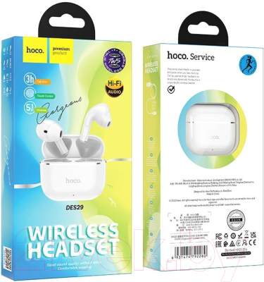 Беспроводные наушники Hoco DES29 TWS
