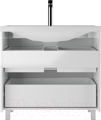 Тумба под умывальник Айсберг Bazis 90 Ева В2 DA5909T