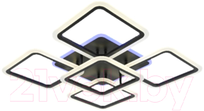 Потолочный светильник Mirastyle Диод JX-8036/4+1 N BK ML - фото