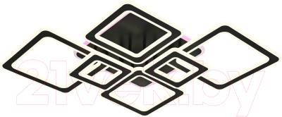 Потолочный светильник Mirastyle Диод JX-7203/6C BK - фото