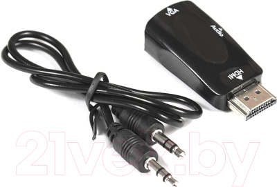 Адаптер ExeGate EX-HDMIM-VGAF-C / EX284927RUS - фото