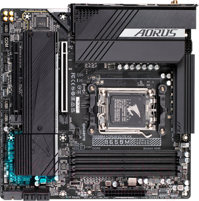 Материнская плата Gigabyte B650M Aorus Elite AX (rev. 1.1)