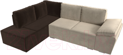 Диван угловой Лига Диванов Хьюго левый