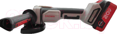Угловая шлифовальная машина CROWN CT23026-125HXS-4 BMC - фото