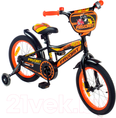Детский велосипед FAVORIT Biker / BIK-16OR