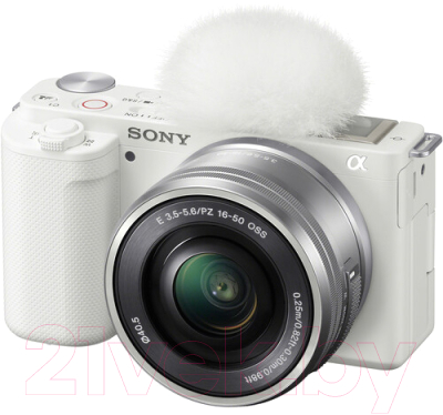 Беззеркальный фотоаппарат Sony ZV-E10 kit 16-50мм / ZV-E10L W