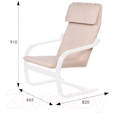 Кресло мягкое Мебелик Малави