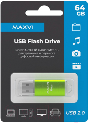 USB flash накопитель Maxvi MP 64GB 2.0