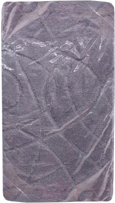 Коврик для ванной Gokyildiz Standart 50x80 / CROSS-7020-GRAY - фото
