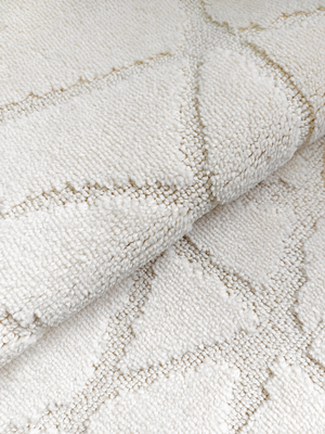 Коврик для туалета Gokyildiz Standart 60x50 / CROSS-0002-MILK