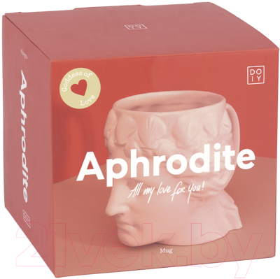 Кружка Doiy Aphrodite / DYMUGVEPI (розовый)