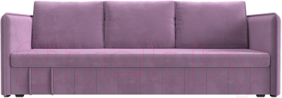 Диван Лига Диванов Слим / 119813 (микровельвет сиреневый)