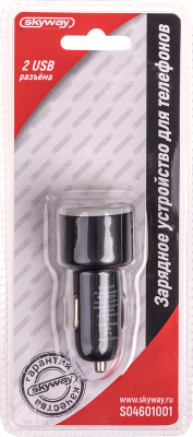 Адаптер питания автомобильный Skyway S04601001