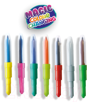 Фломастеры SES Creative Аэрографических Меняющих цвет / 00283