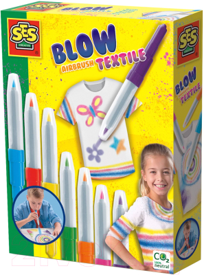 Фломастеры SES Creative Аэрографических Для текстиля / 00281 - фото