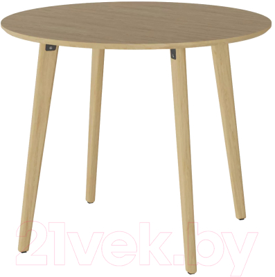 Обеденный стол Калифорния мебель Морган (дуб янтарный) - фото